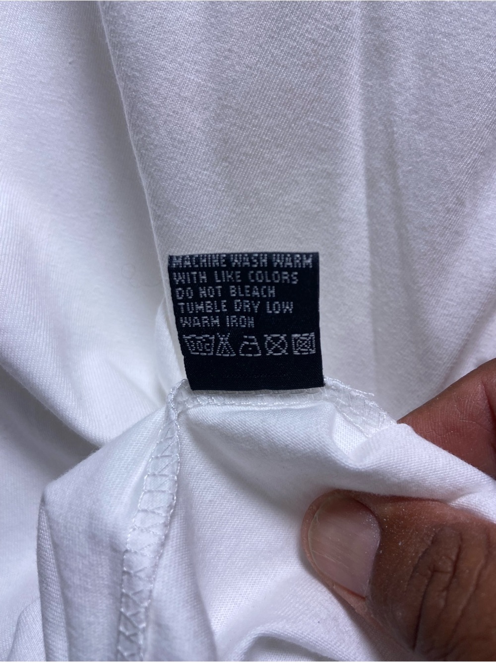 Prada Logo Short Sleeve White T-Shirt - Size Large - Picture 4 of 4